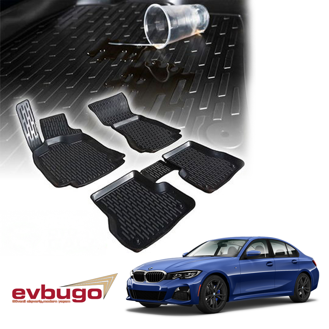 3D PASPAS SİYAH BMW 3 SERİSİ G20 2019++